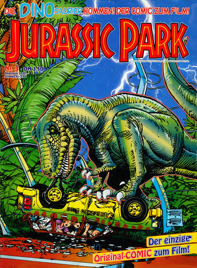 Cover for Jurassic Park (Condor, 1993 series) #3