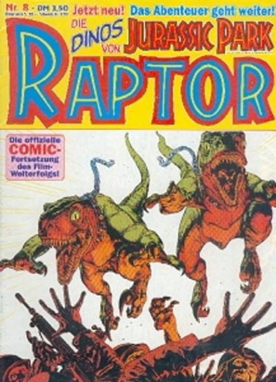Cover for Jurassic Park (Condor, 1993 series) #8