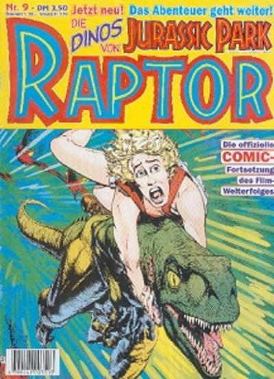 Cover for Jurassic Park (Condor, 1993 series) #9