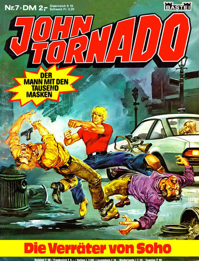 Cover for John Tornado (Bastei Verlag, 1980 series) #7