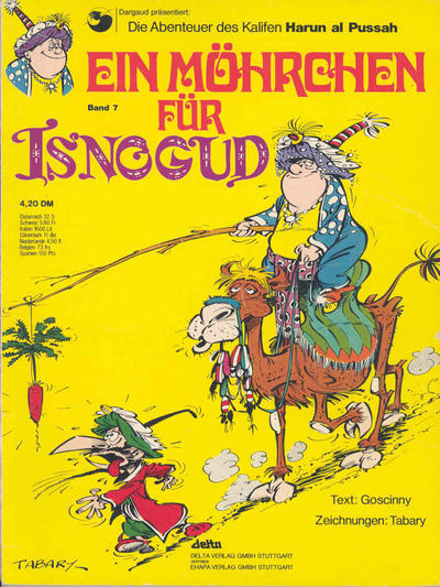 Cover for Isnogud (Egmont Ehapa, 1974 series) #7 - Ein Möhrchen für Isnogud