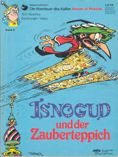 Cover for Isnogud (Egmont Ehapa, 1974 series) #9 - Isnogud und der Zauberteppich