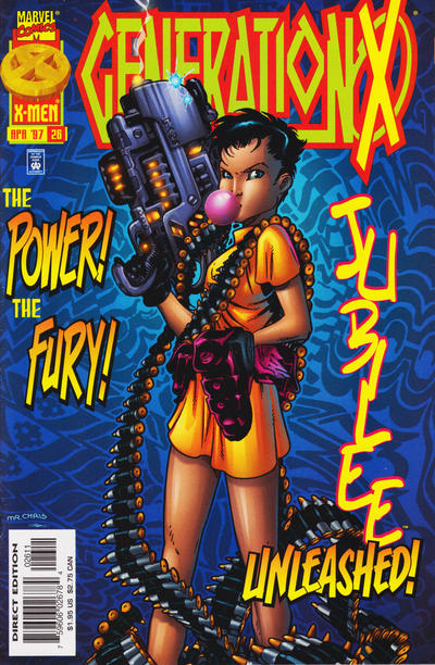 Cover for Generation X (Marvel, 1994 series) #26 [Direct Edition]