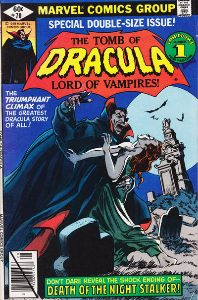 Cover for Tomb of Dracula (Marvel, 1972 series) #70 [Direct]
