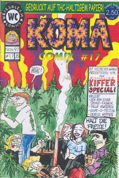 Cover for Koma Comix (Weissblech Comics, 1993 series) #17