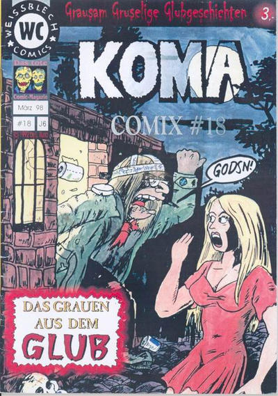 Cover for Koma Comix (Weissblech Comics, 1993 series) #18