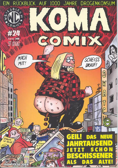 Cover for Koma Comix (Weissblech Comics, 1993 series) #24