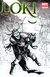 Cover for Loki (Marvel, 2010 series) #1 [Black-and-White Variant Edition]