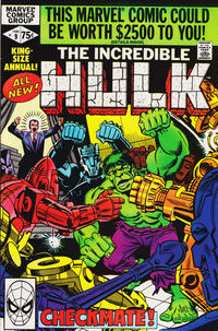 Cover Thumbnail for The Incredible Hulk Annual (Marvel, 1976 series) #9 [Direct]