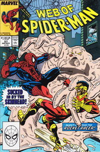 Cover Thumbnail for Web of Spider-Man (Marvel, 1985 series) #57 [Direct]