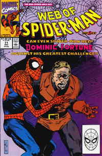 Cover Thumbnail for Web of Spider-Man (Marvel, 1985 series) #71 [Direct]