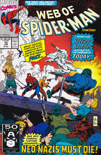 Cover Thumbnail for Web of Spider-Man (Marvel, 1985 series) #72 [Direct]