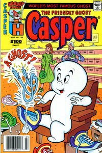 Cover Thumbnail for The Friendly Ghost, Casper (Harvey, 1986 series) #239 [Newsstand]