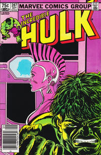 Cover for The Incredible Hulk (Marvel, 1968 series) #287 [Canadian]