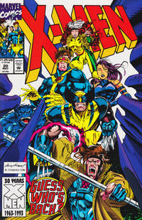 Cover Thumbnail for X-Men (Marvel, 1991 series) #20 [Direct]