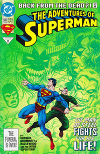 Cover Thumbnail for Adventures of Superman (DC, 1987 series) #500 [Direct]