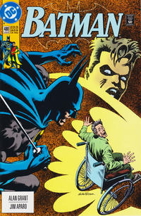 Cover for Batman (DC, 1940 series) #480 [Direct]