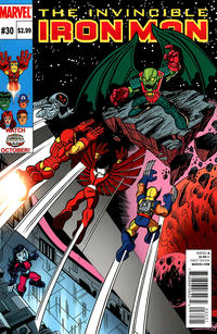 Cover for Invincible Iron Man (Marvel, 2008 series) #30 [Super Hero Squad Variant Edition]
