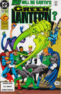 Cover for Green Lantern (DC, 1990 series) #25 [Direct]