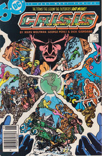 Cover for Crisis on Infinite Earths (DC, 1985 series) #3 [Newsstand]