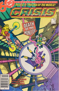 Cover Thumbnail for Crisis on Infinite Earths (DC, 1985 series) #4 [Newsstand]