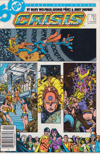 Cover for Crisis on Infinite Earths (DC, 1985 series) #11 [Newsstand]