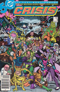 Cover for Crisis on Infinite Earths (DC, 1985 series) #9 [Newsstand]