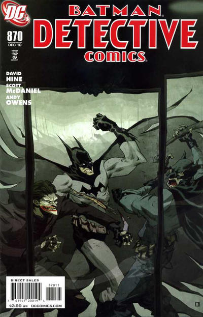 Cover for Detective Comics (DC, 1937 series) #870 [Direct Sales]