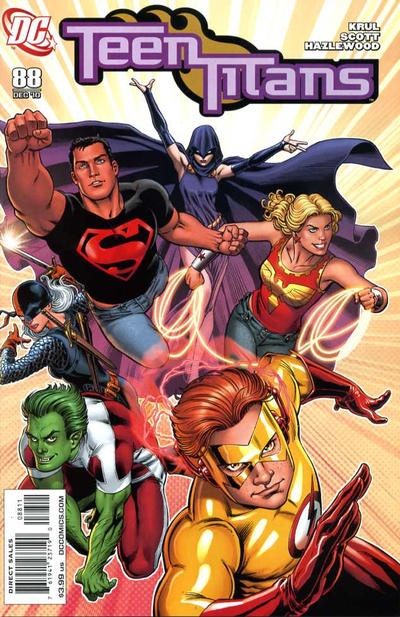 Cover for Teen Titans (DC, 2003 series) #88 [Nicola Scott Cover]