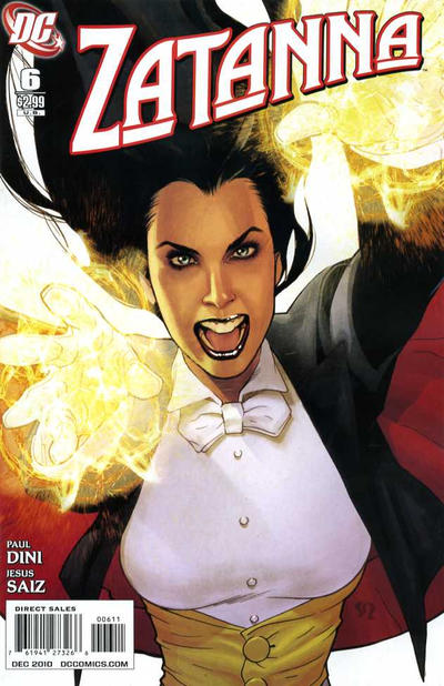 Cover for Zatanna (DC, 2010 series) #6