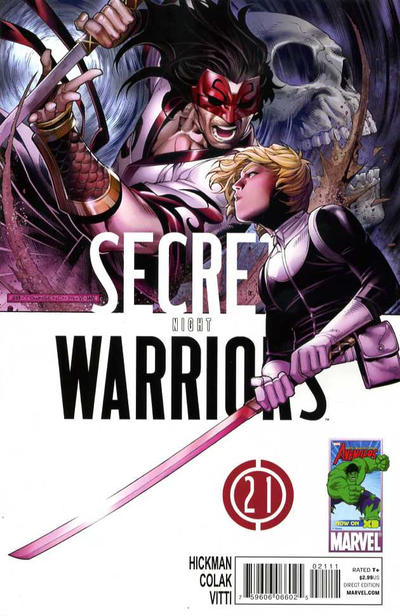 Cover for Secret Warriors (Marvel, 2009 series) #21