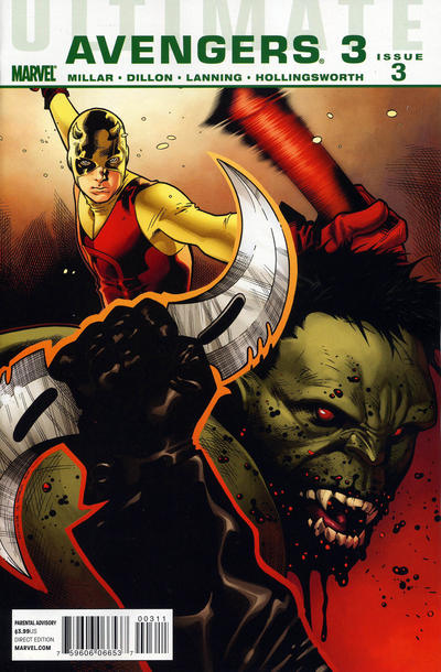 Cover for Ultimate Avengers (Marvel, 2009 series) #15
