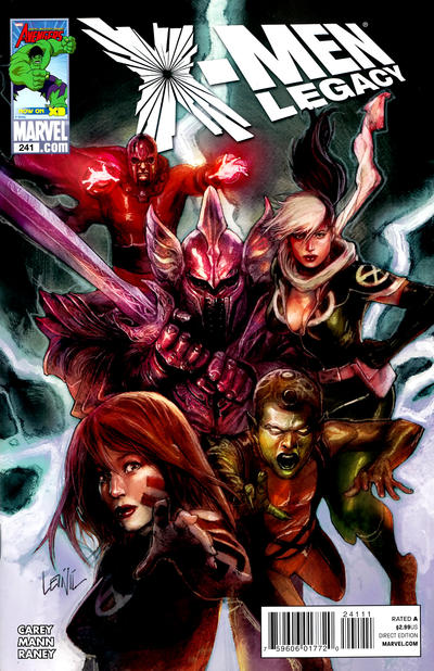 Cover for X-Men: Legacy (Marvel, 2008 series) #241