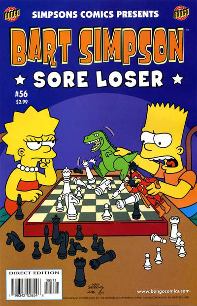 Cover for Simpsons Comics Presents Bart Simpson (Bongo, 2000 series) #56