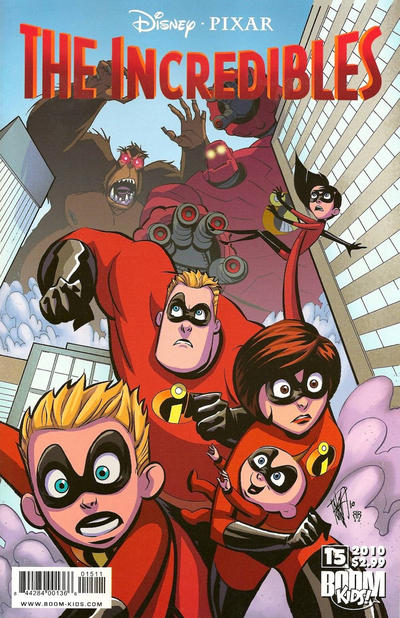 Cover for The Incredibles (Boom! Studios, 2009 series) #15
