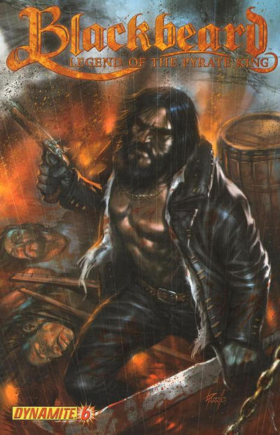 Cover for Blackbeard: Legend of the Pyrate King (Dynamite Entertainment, 2009 series) #6