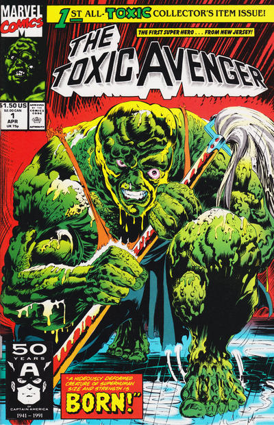 Cover for Toxic Avenger (Marvel, 1991 series) #1 [Direct]