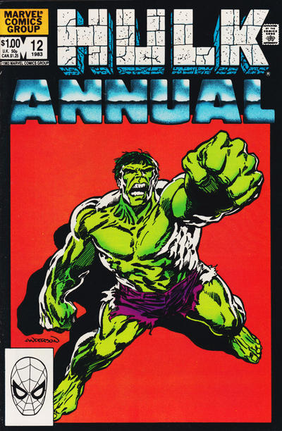 Cover for The Incredible Hulk Annual (Marvel, 1976 series) #12 [Direct]