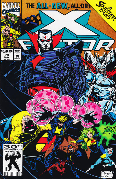 Cover for X-Factor (Marvel, 1986 series) #78 [Direct]