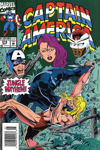 Cover for Captain America (Marvel, 1968 series) #415 [Newsstand]