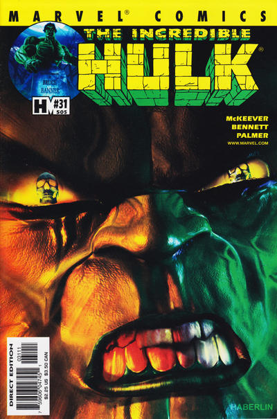 Cover for Incredible Hulk (Marvel, 2000 series) #31 (505) [Direct Edition]