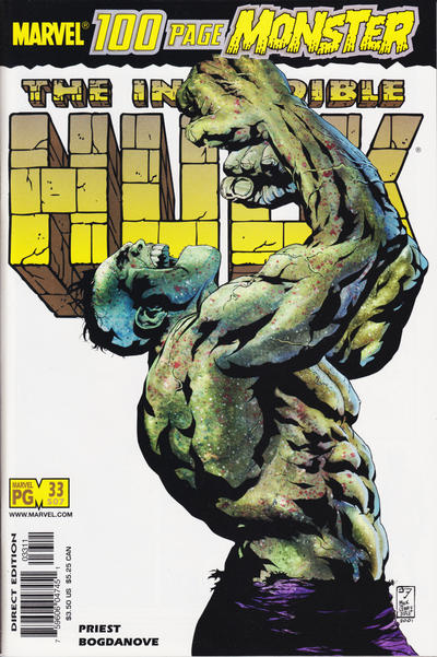 Cover for Incredible Hulk (Marvel, 2000 series) #33 (507) [Direct Edition]