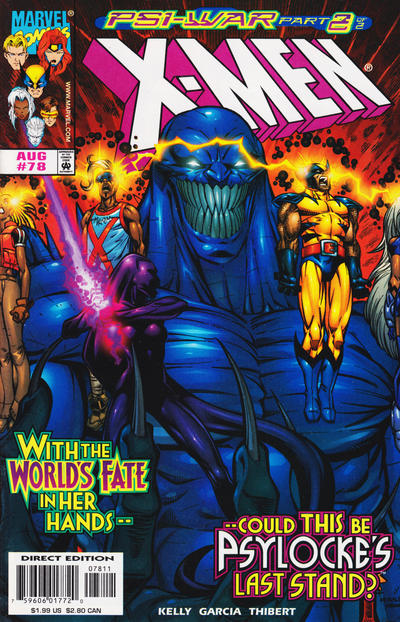 Cover for X-Men (Marvel, 1991 series) #78 [Direct Edition]