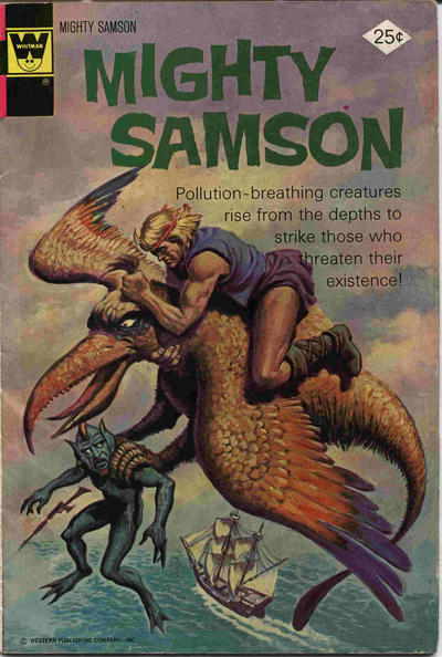 Cover for Mighty Samson (Western, 1964 series) #26 [Whitman]