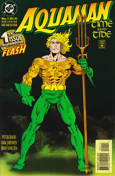 Cover for Aquaman: Time and Tide (DC, 1993 series) #1 [Direct Sales]