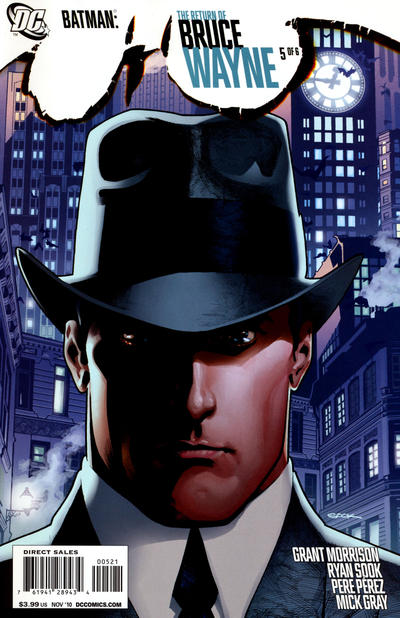 Cover for Batman: The Return of Bruce Wayne (DC, 2010 series) #5 [Ryan Sook Cover]