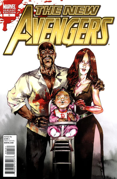 Cover for New Avengers (Marvel, 2010 series) #5 [Stefanie Perger Variant Cover]