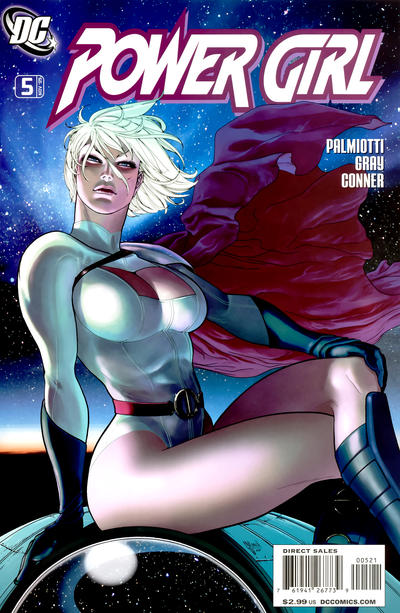 Cover for Power Girl (DC, 2009 series) #5 [Guillem March Cover]