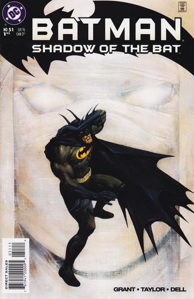Cover for Batman: Shadow of the Bat (DC, 1992 series) #51 [Direct Sales]