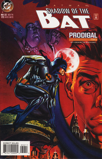 Cover for Batman: Shadow of the Bat (DC, 1992 series) #32 [Direct Sales]